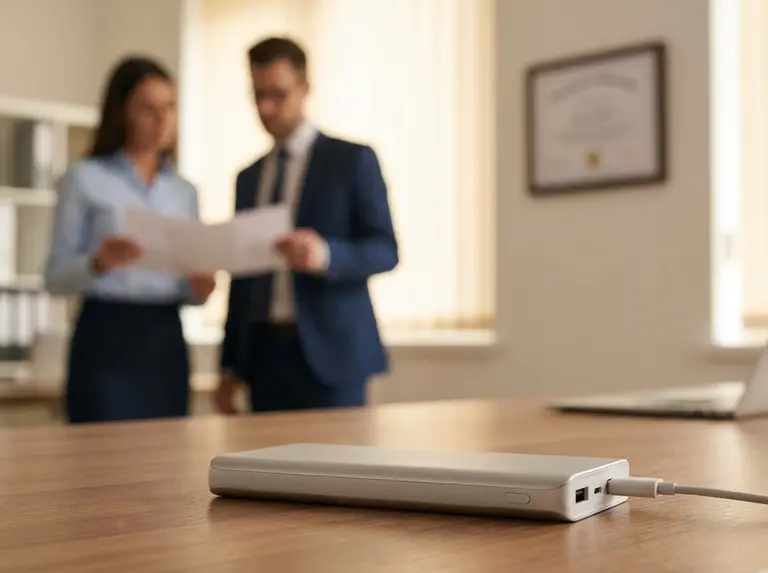 Сертификат на внешний аккумулятор